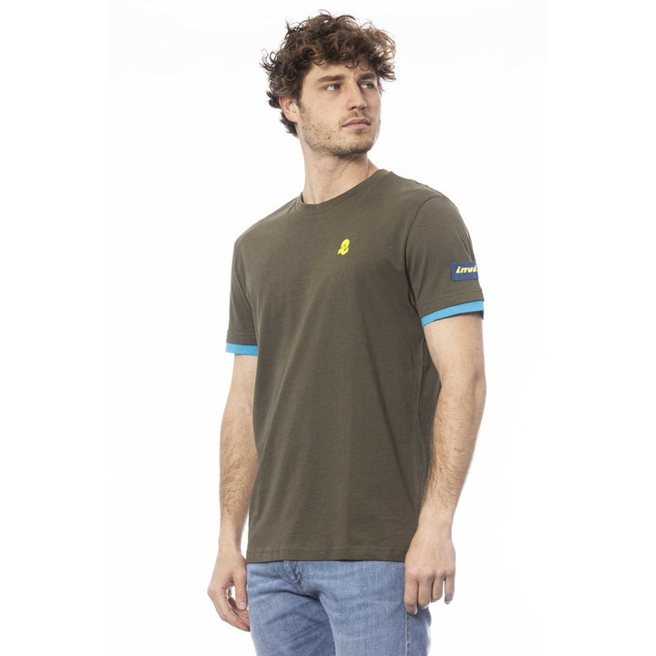 Invicta Green Cotton Men T-shirt