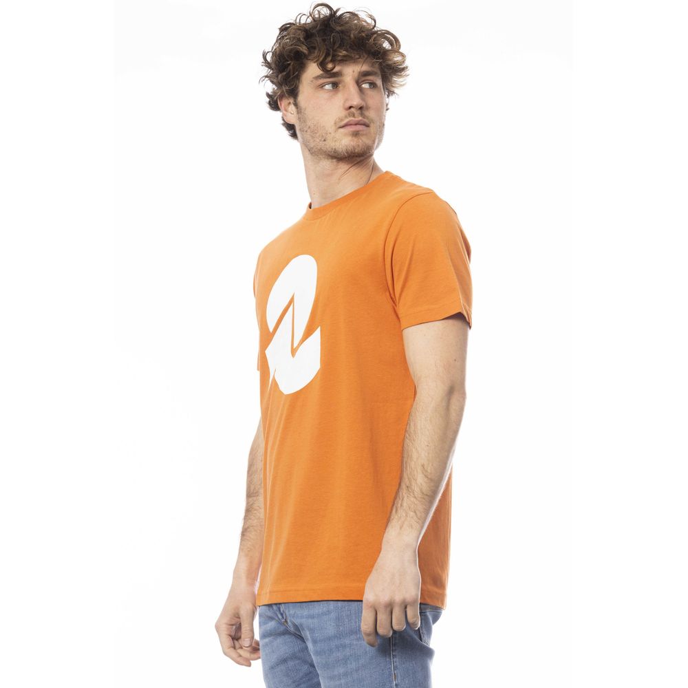 Invicta Orange Cotton Men T-shirt