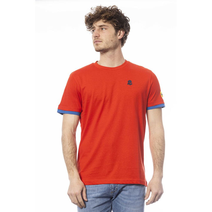 Invicta Red Cotton Men T-shirt