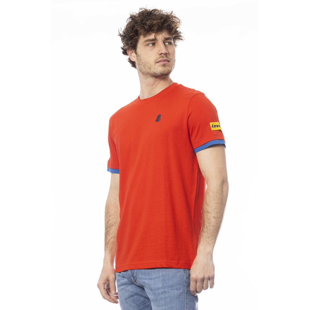 Invicta Red Cotton Men T-shirt