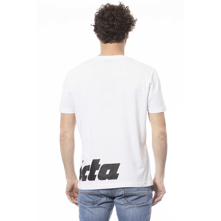 Invicta White Cotton Men T-shirt