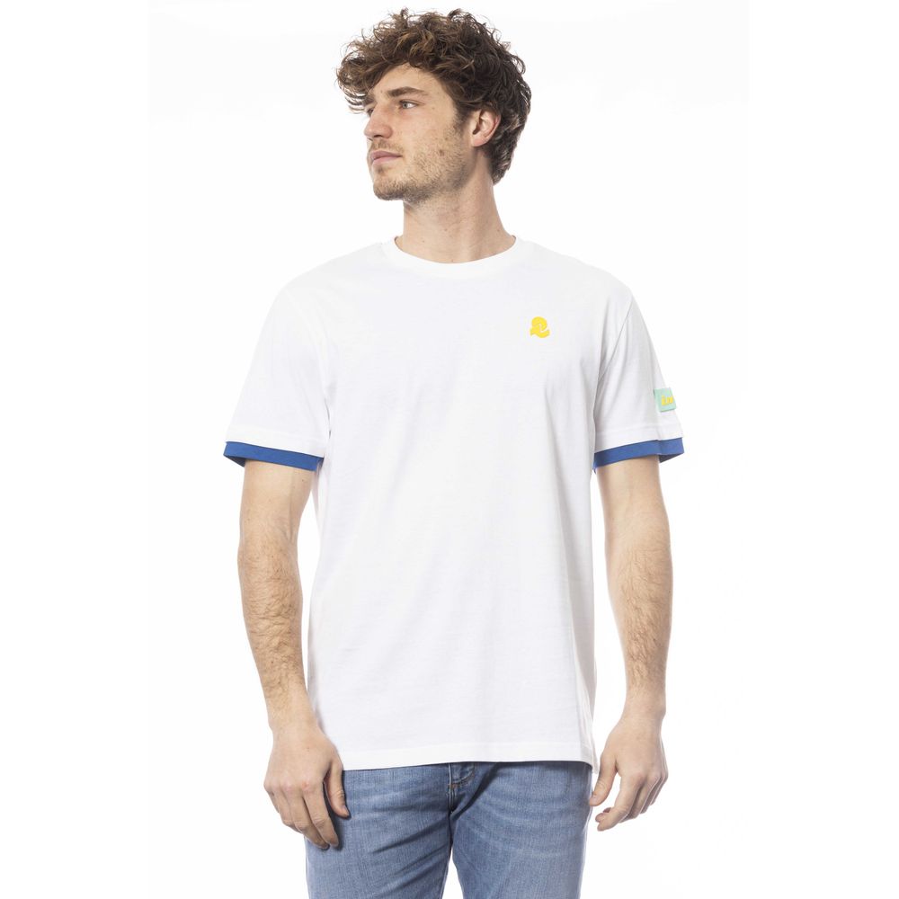 Invicta White Cotton Men’s T-shirt