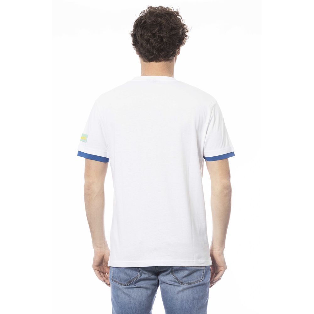 Invicta White Cotton Men’s T-shirt