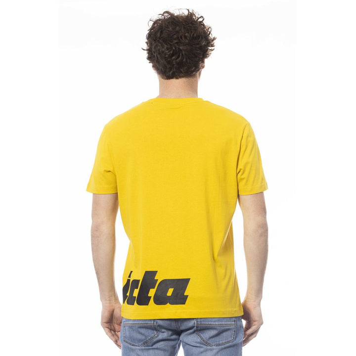 Invicta Yellow Cotton Men T-shirt