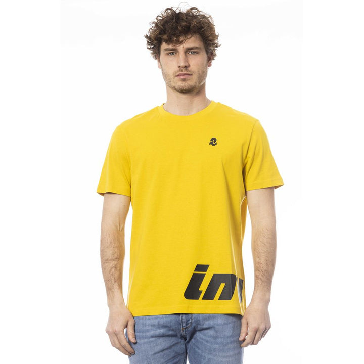 Invicta Yellow Cotton Men T-shirt