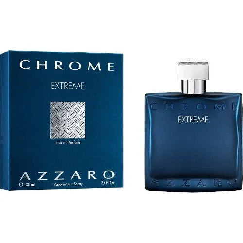 Invigorating Cologne Blends Citrus and Marine for a Bold Chrome Extreme Eau Men’s Azzaro