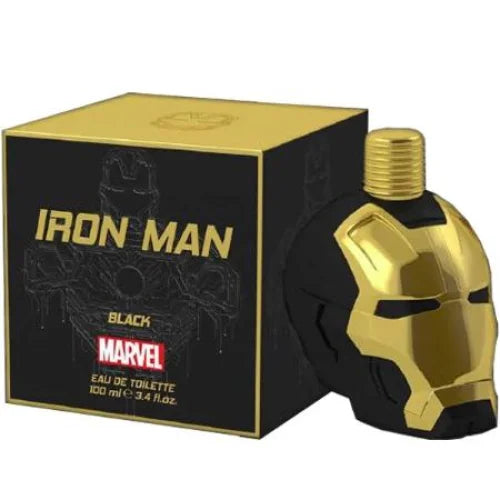 Iron Man Black Cologne Fresh Aromatic Fragrance for Men Men’s Marvel