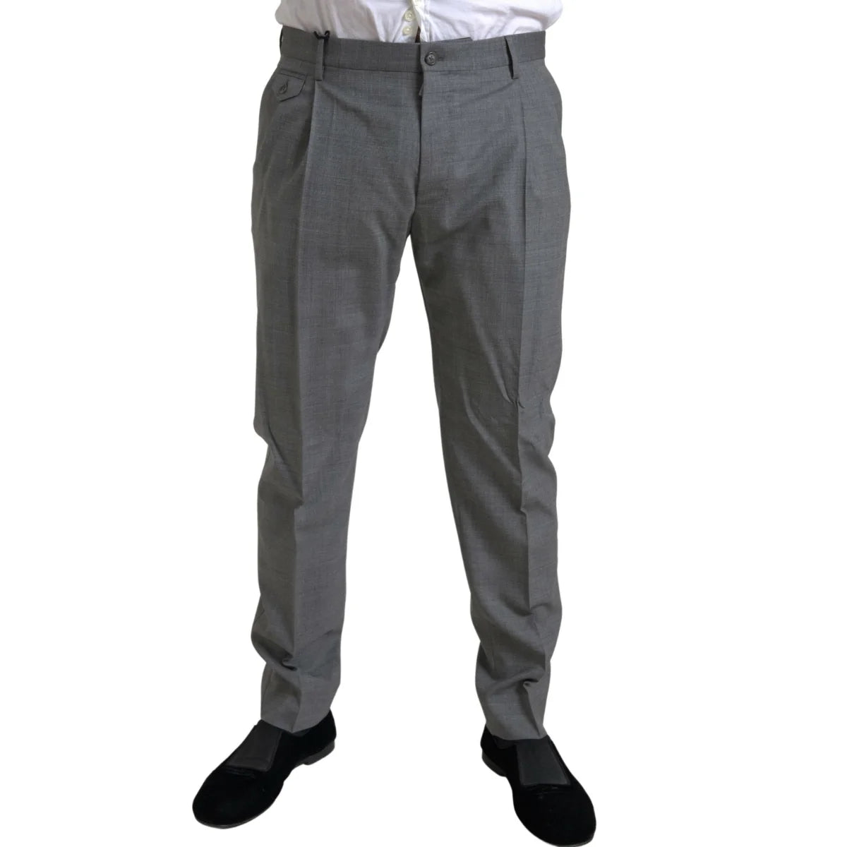 Irresistible Dolce Gabbana Skinny Fit Wool Dress Pants &