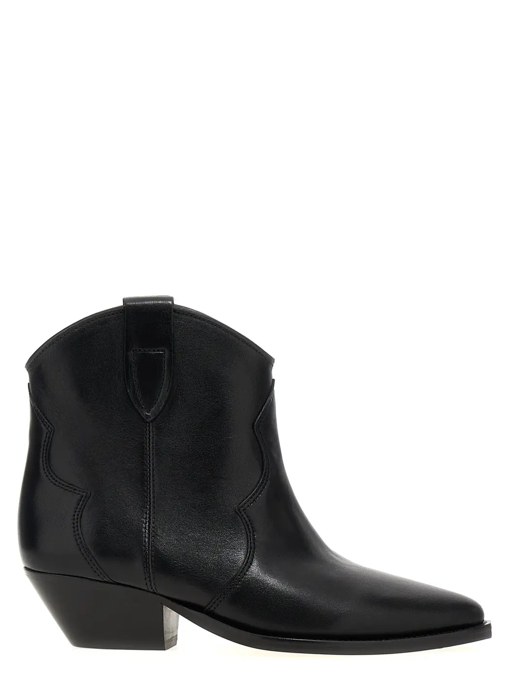 Isabel Marant Black Calfskin Chelsea Boots