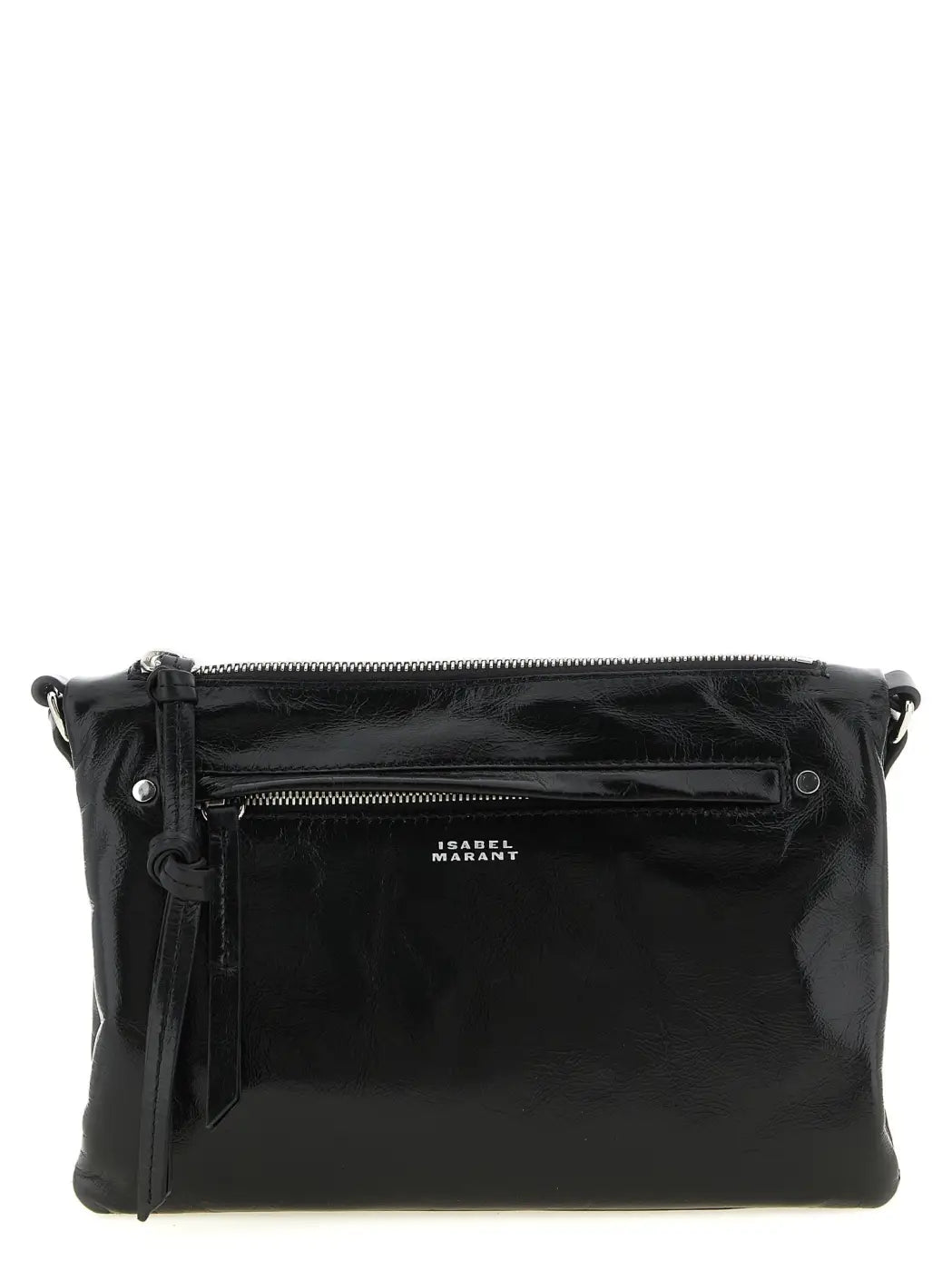 Isabel Marant Black Calfskin Crossbody Bag