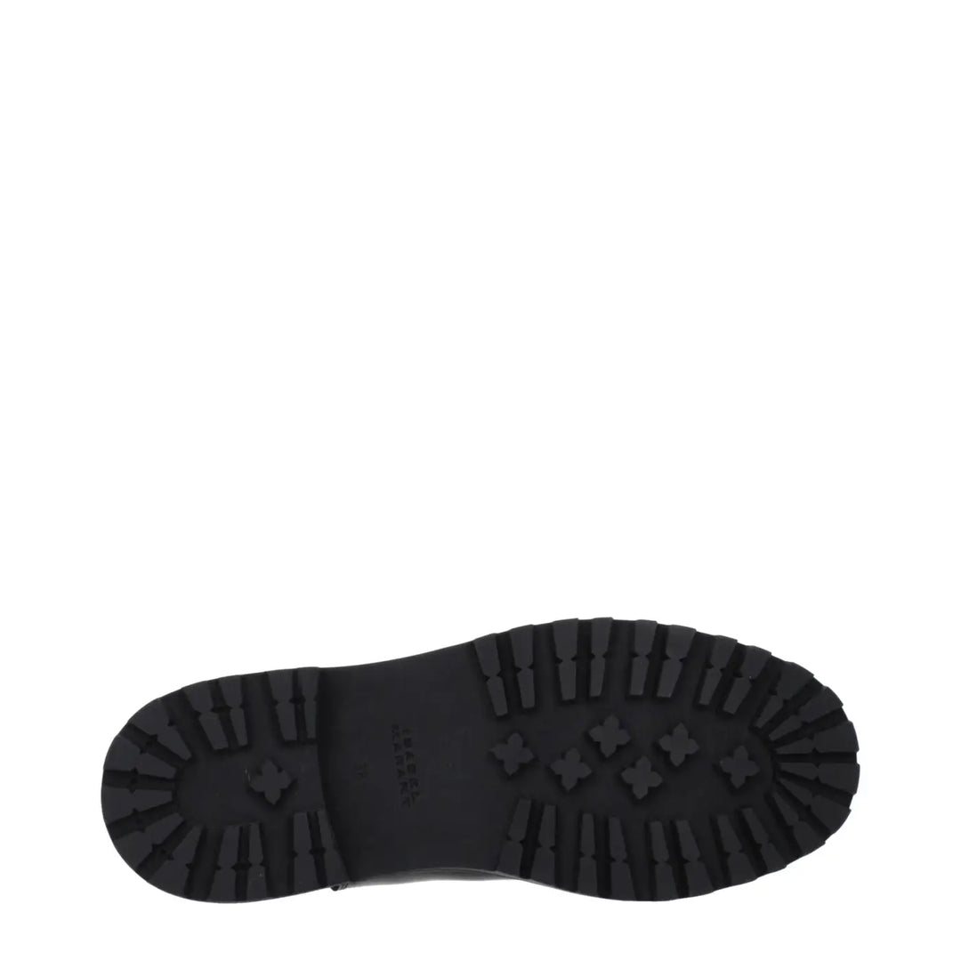 Isabel Marant Black Leather Ankle Boots