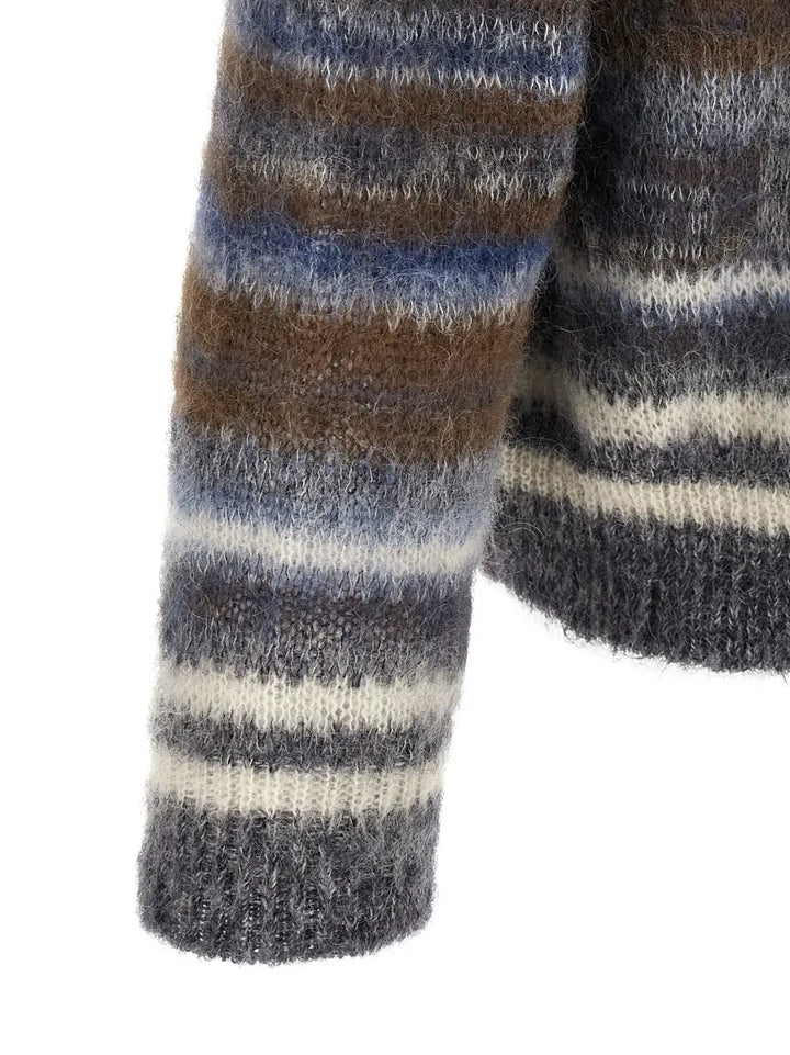 Isabel Marant Blue Virgin Wool Cardigan