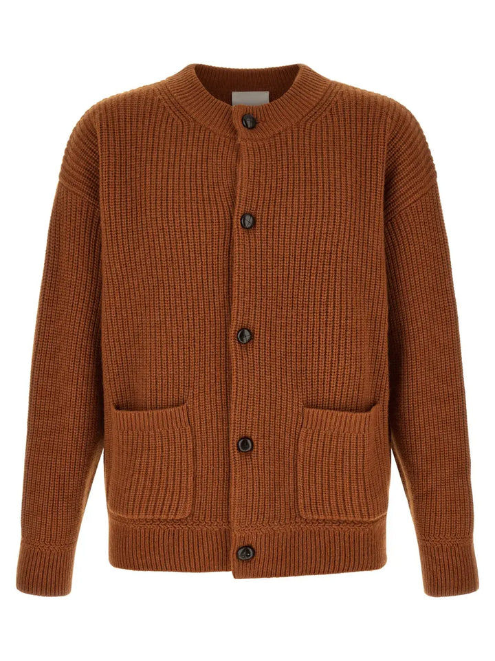 Isabel Marant Brown Merino Wool Cardigan