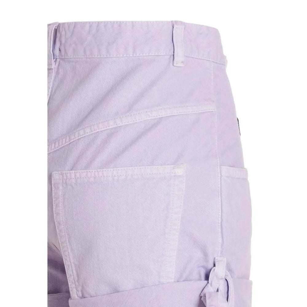 Isabel Marant Purple Cotton Shorts