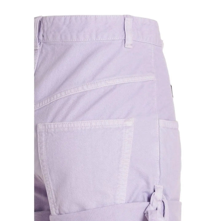 Isabel Marant Purple Cotton Shorts