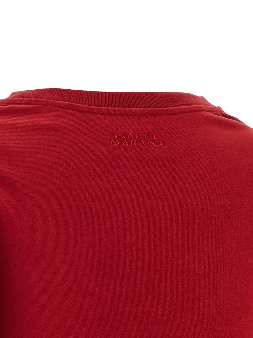 Isabel Marant Red Cotton Short Dress