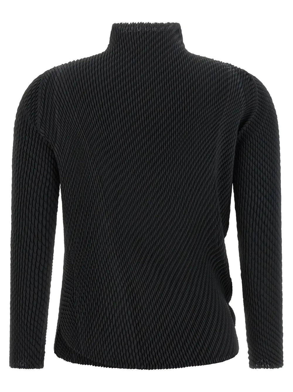 Issey Miyake Black Polyester Shirt