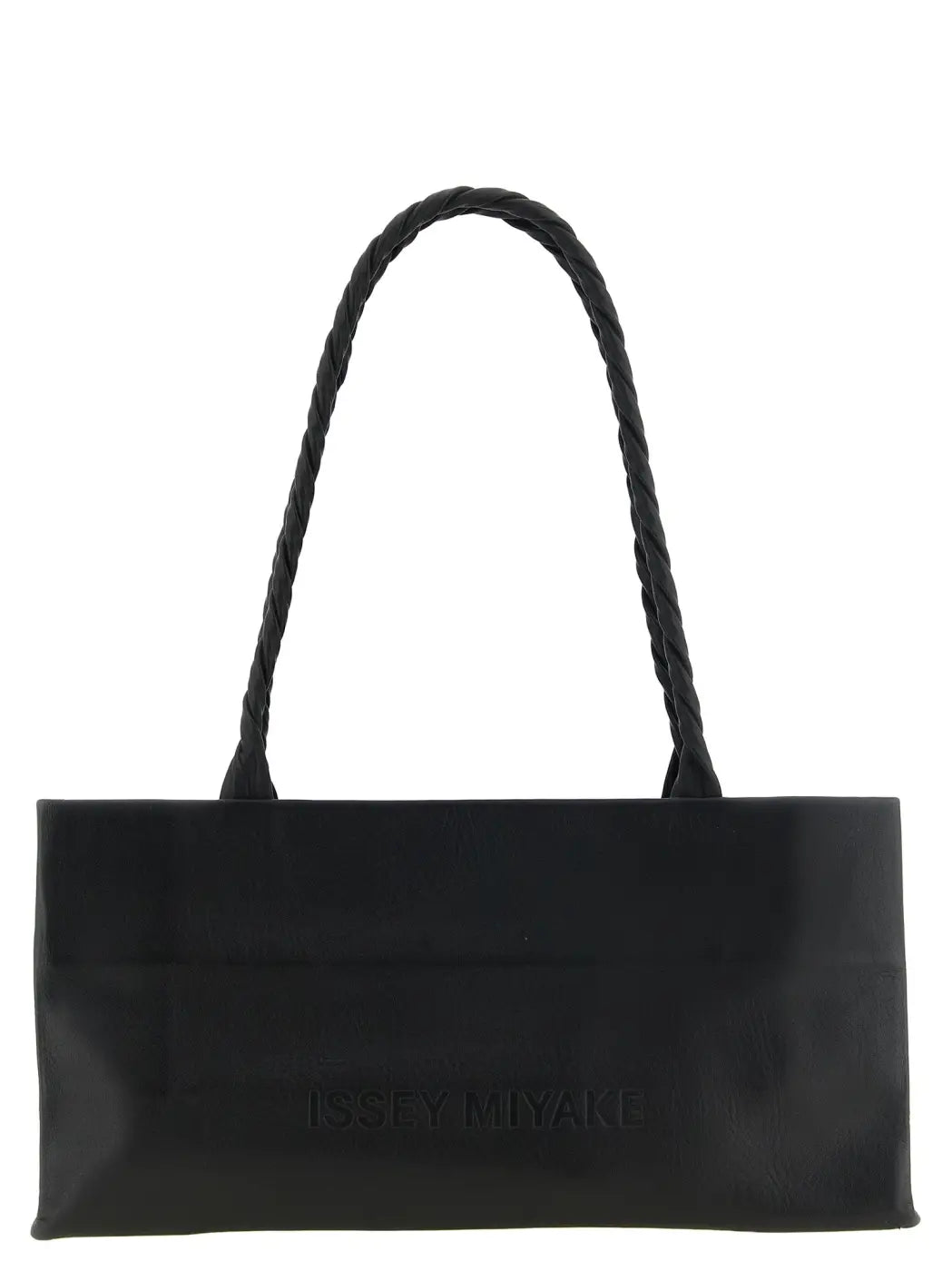 Issey Miyake Black Polyester Shoulder Bag