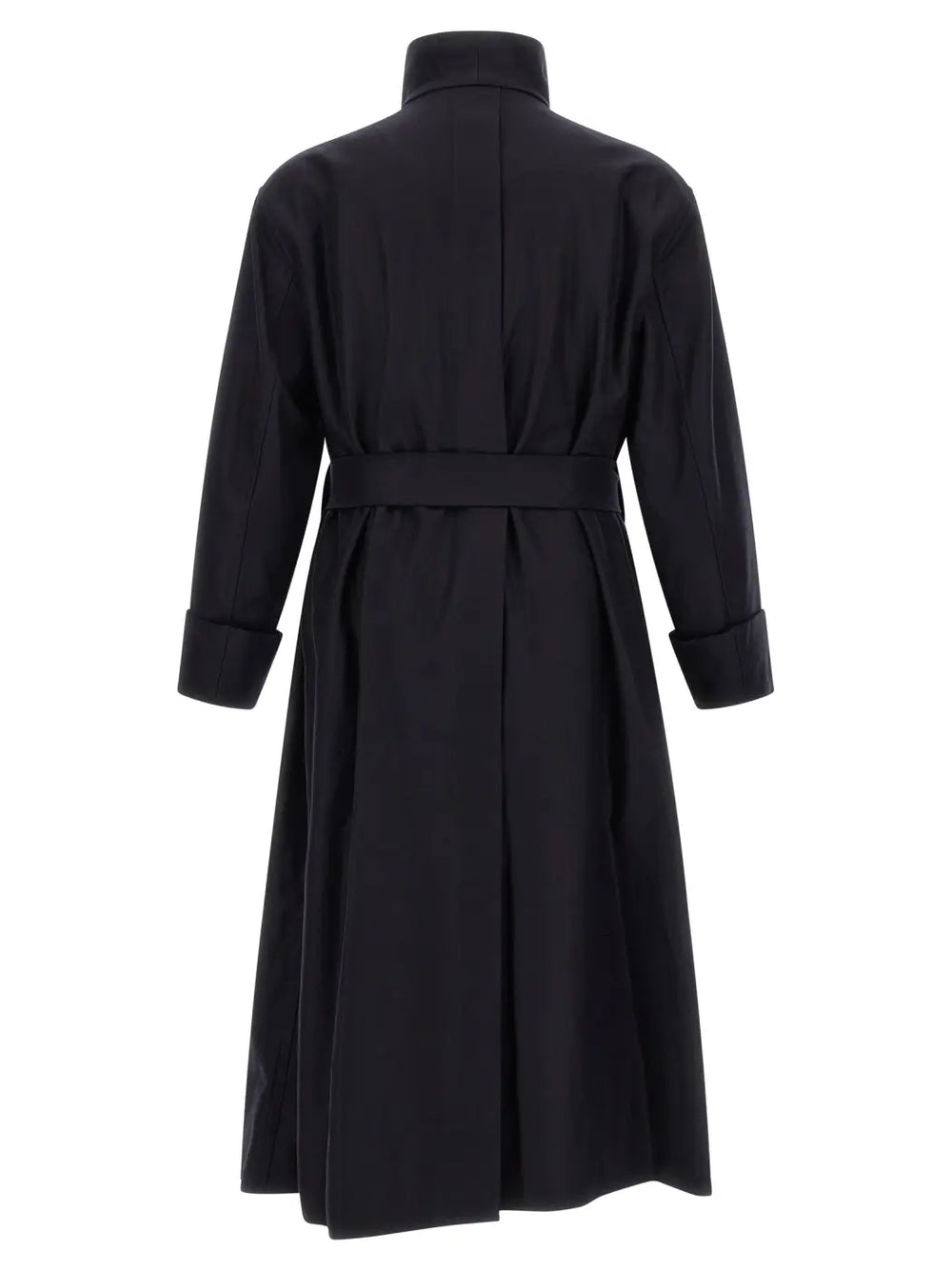Issey Miyake Black Wool Coat