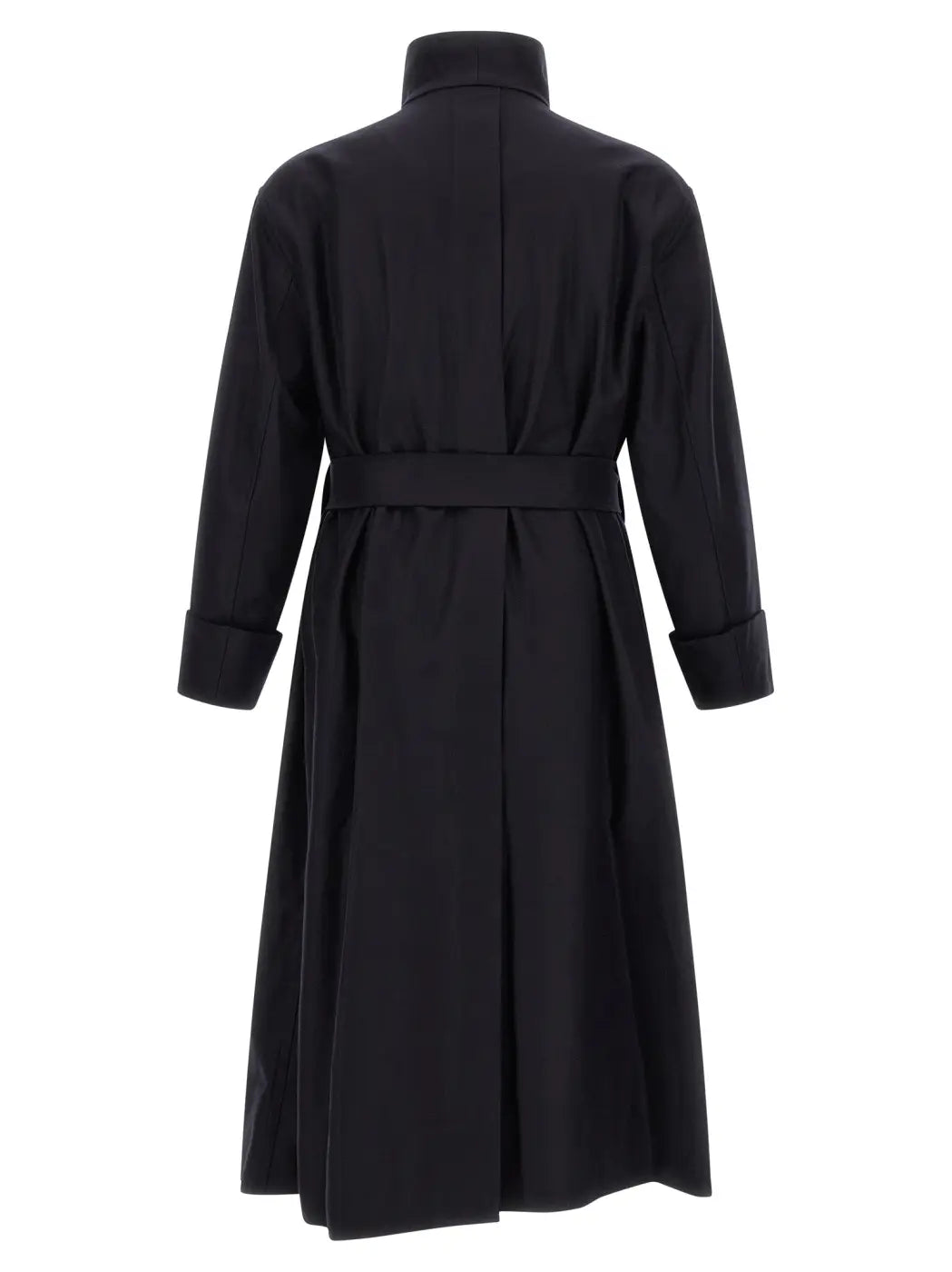 Issey Miyake Black Wool Coat