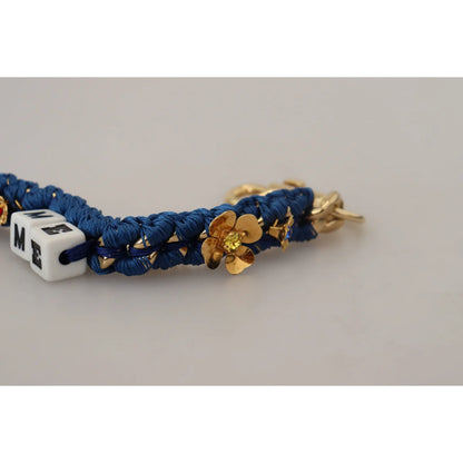 Italian Dream Leather Shoulder Strap by Dolce & Gabbana