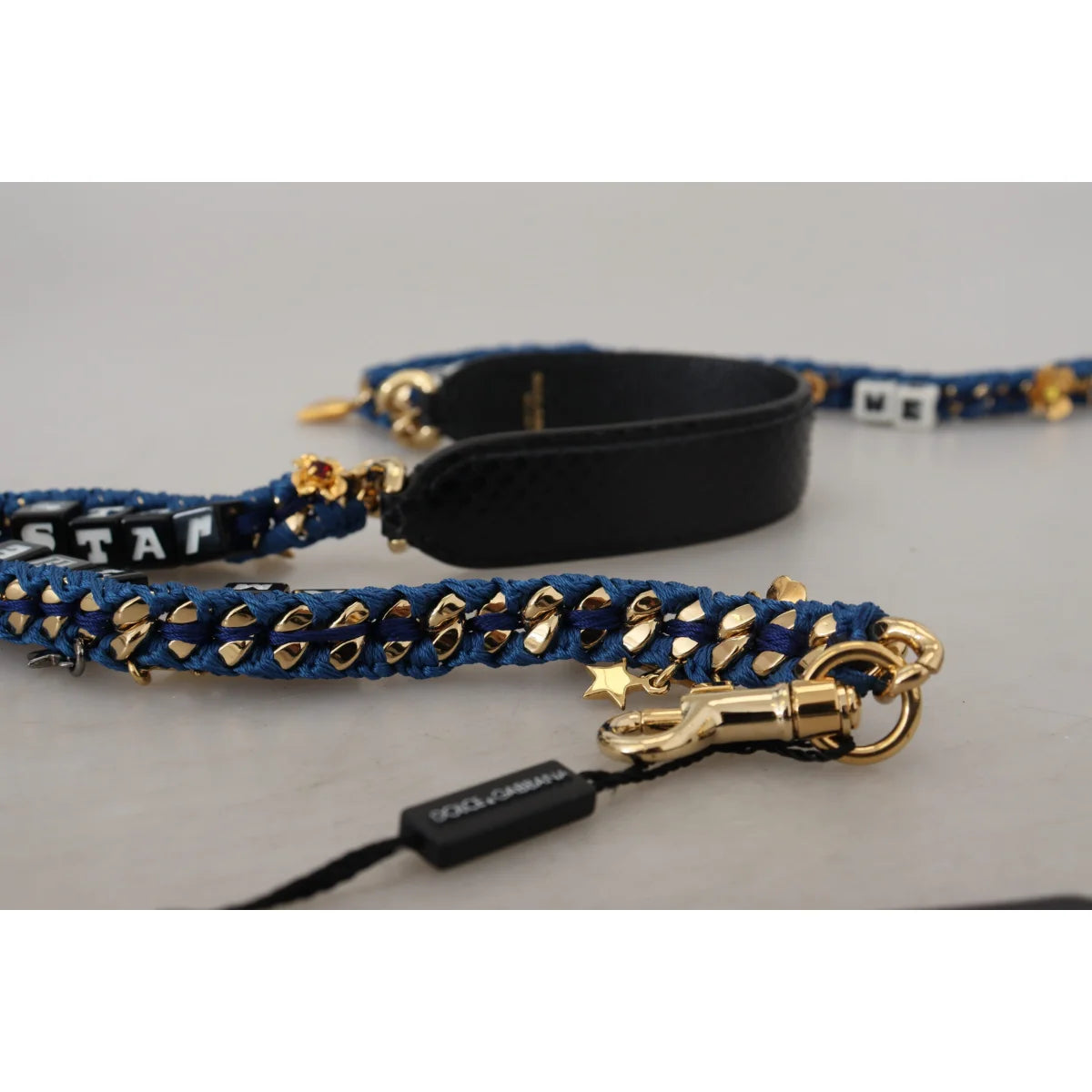 Italian Dream Leather Shoulder Strap by Dolce & Gabbana