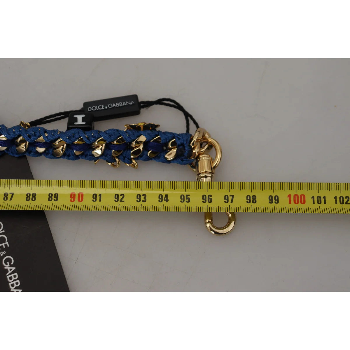 Italian Dream Leather Shoulder Strap by Dolce & Gabbana