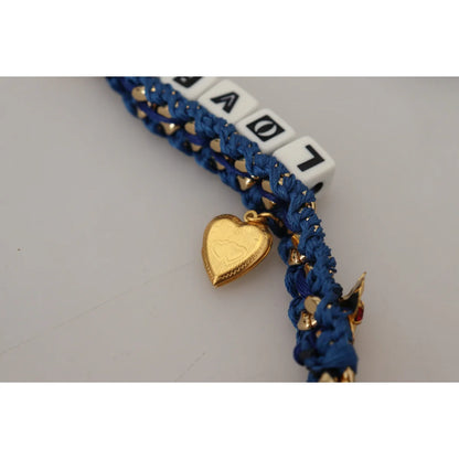 Italian Dream Leather Shoulder Strap by Dolce & Gabbana