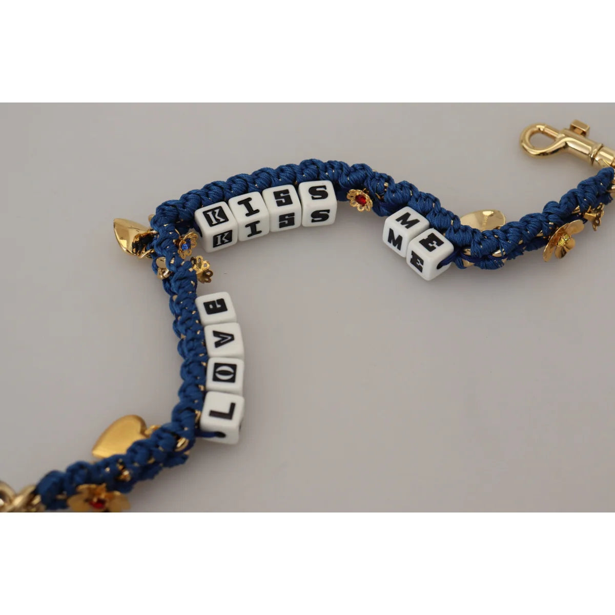 Italian Dream Leather Shoulder Strap by Dolce & Gabbana