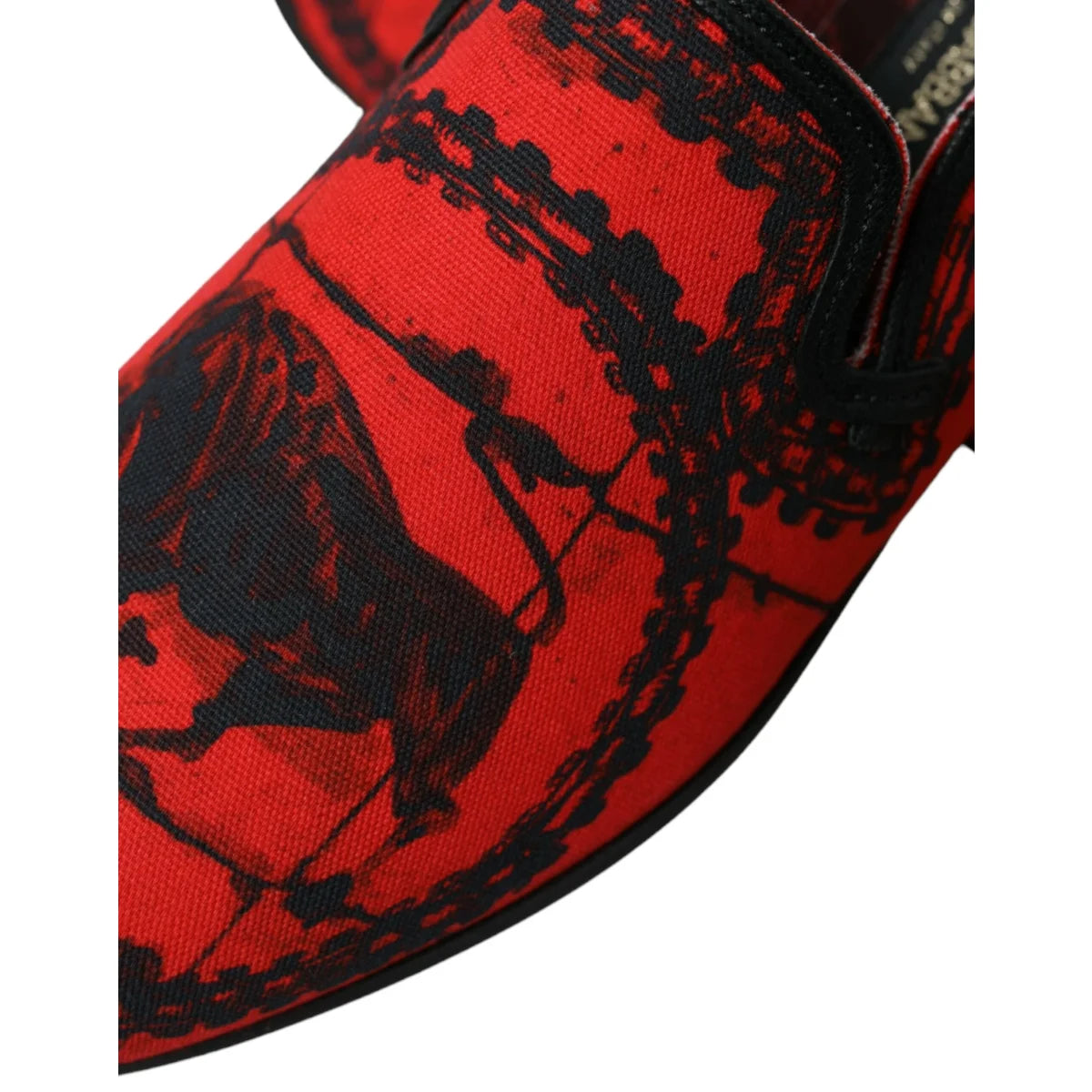 Italian Elegance Awaits in Dolce Gabbana Loafers Black Torero &