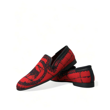 Italian Elegance Awaits in Dolce Gabbana Loafers Black Torero &