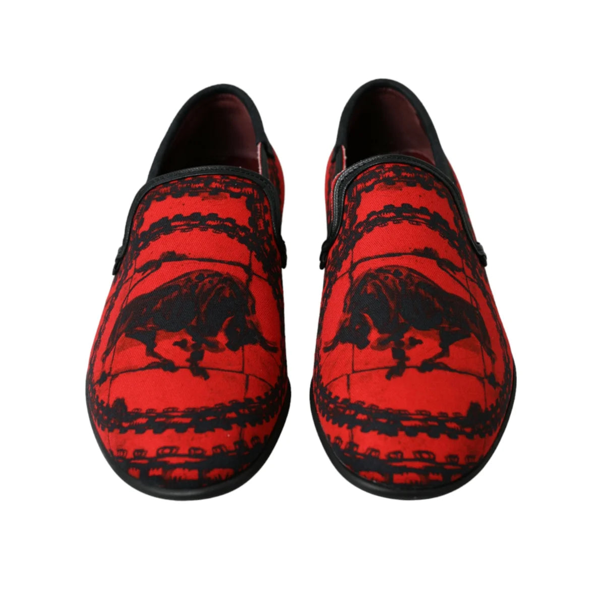 Italian Elegance Awaits in Dolce Gabbana Loafers Black Torero &