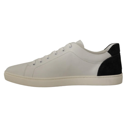 Italian Luxury Gabbana Sneakers on Sleek Rubber Sole Dolce &