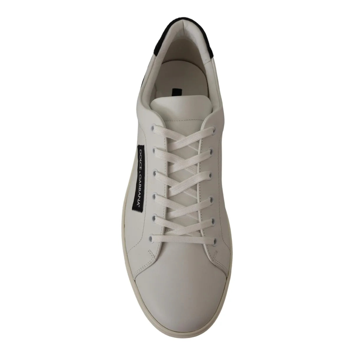 Italian Luxury Gabbana Sneakers on Sleek Rubber Sole Dolce &