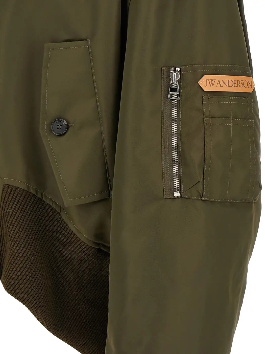 J.w.anderson Bicolor Polyamide Bomber