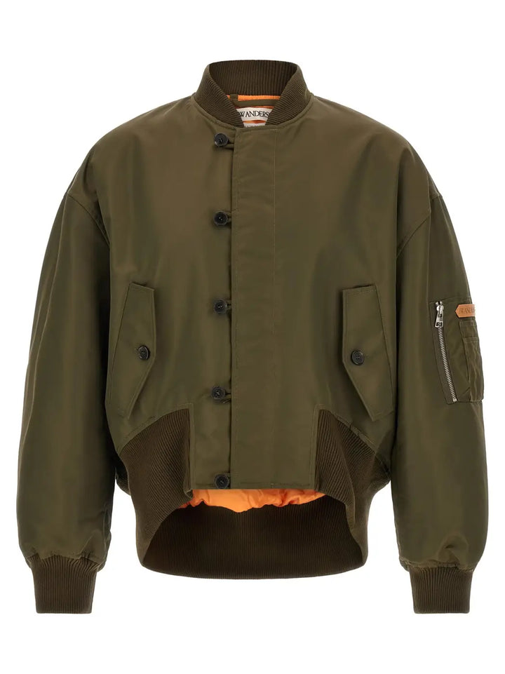 J.w.anderson Bicolor Polyamide Bomber