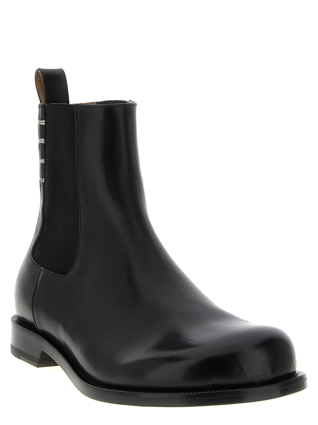 J.w.anderson Black Calfskin Chelsea Boots