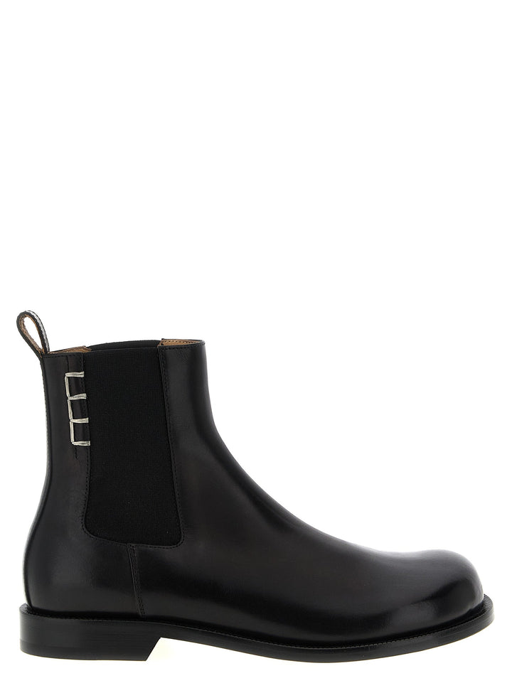 J.w.anderson Black Calfskin Chelsea Boots