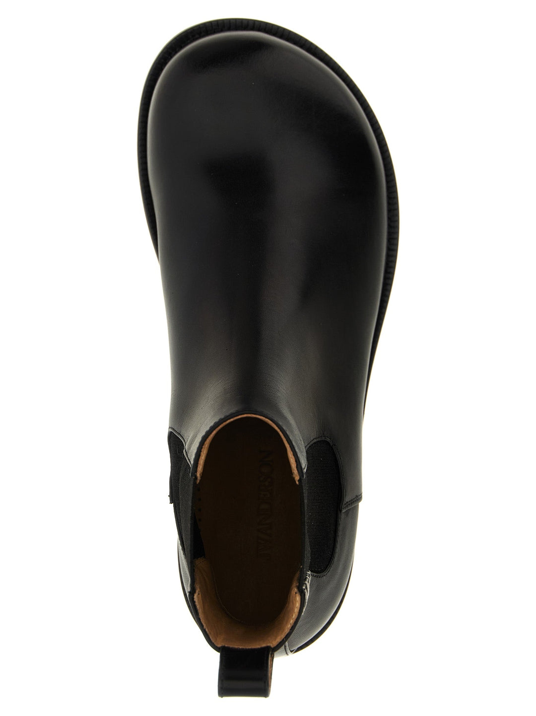 J.w.anderson Black Calfskin Chelsea Boots