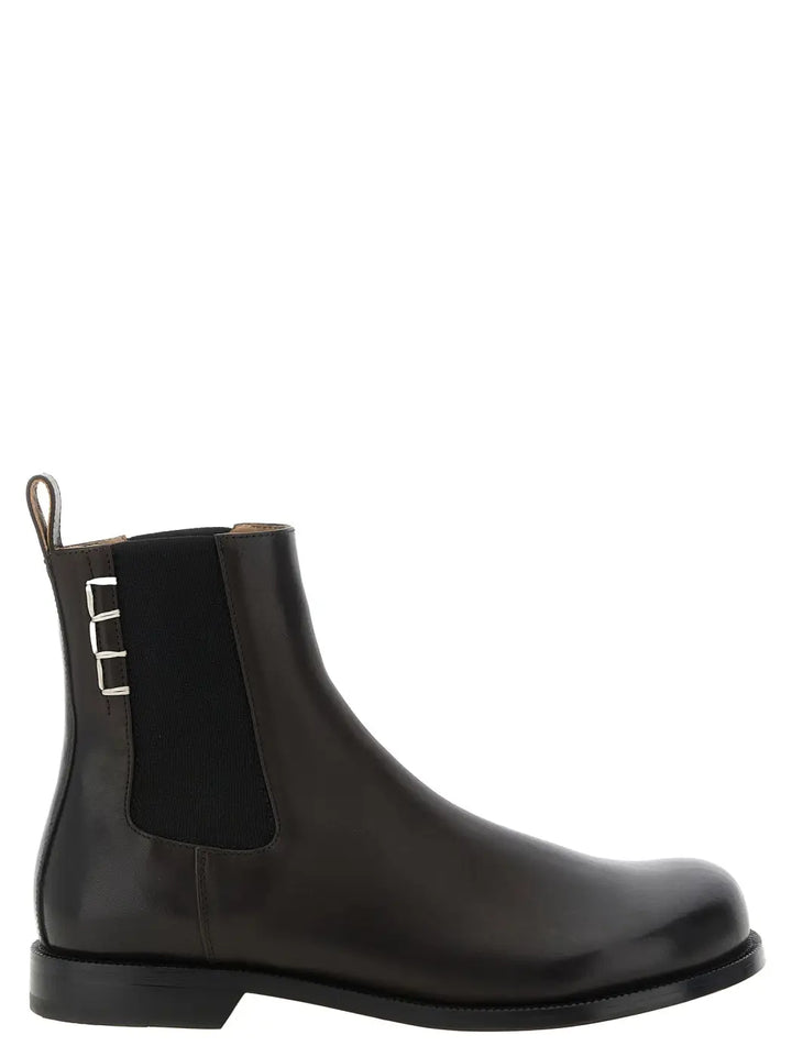 J.w.anderson Brown Calfskin Chelsea Boots