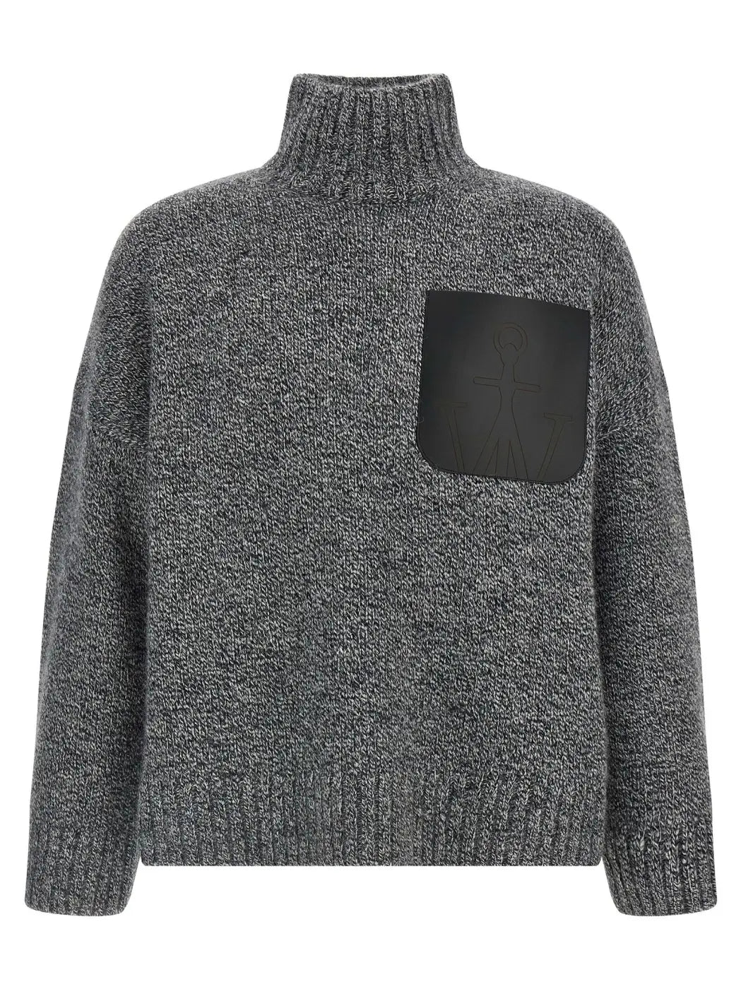 J.w.anderson Gray Wool Cardigan