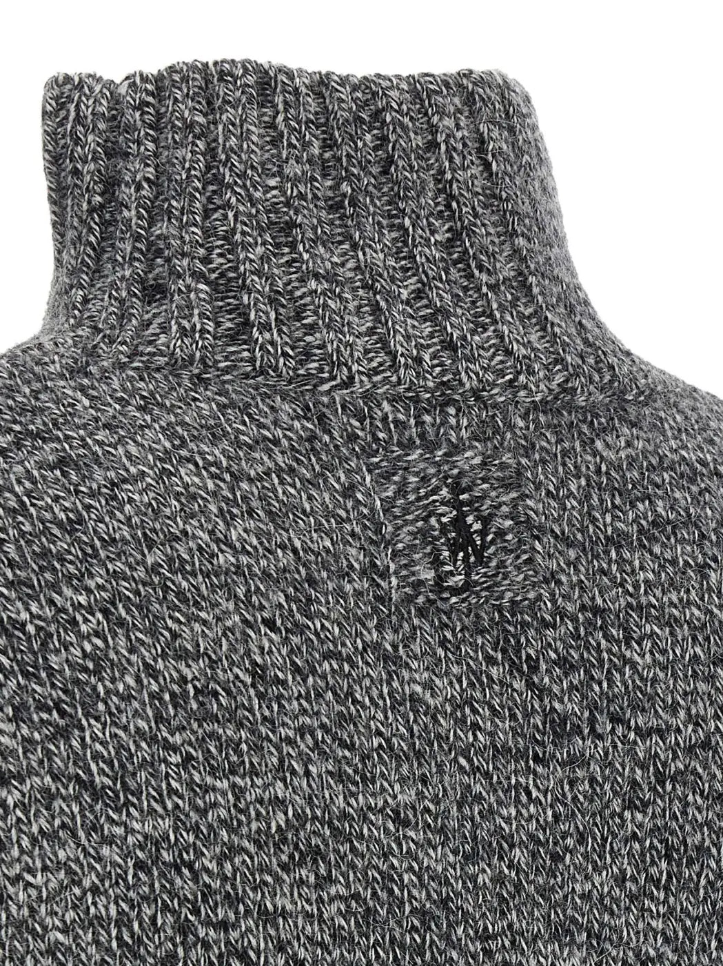 J.w.anderson Gray Wool Cardigan