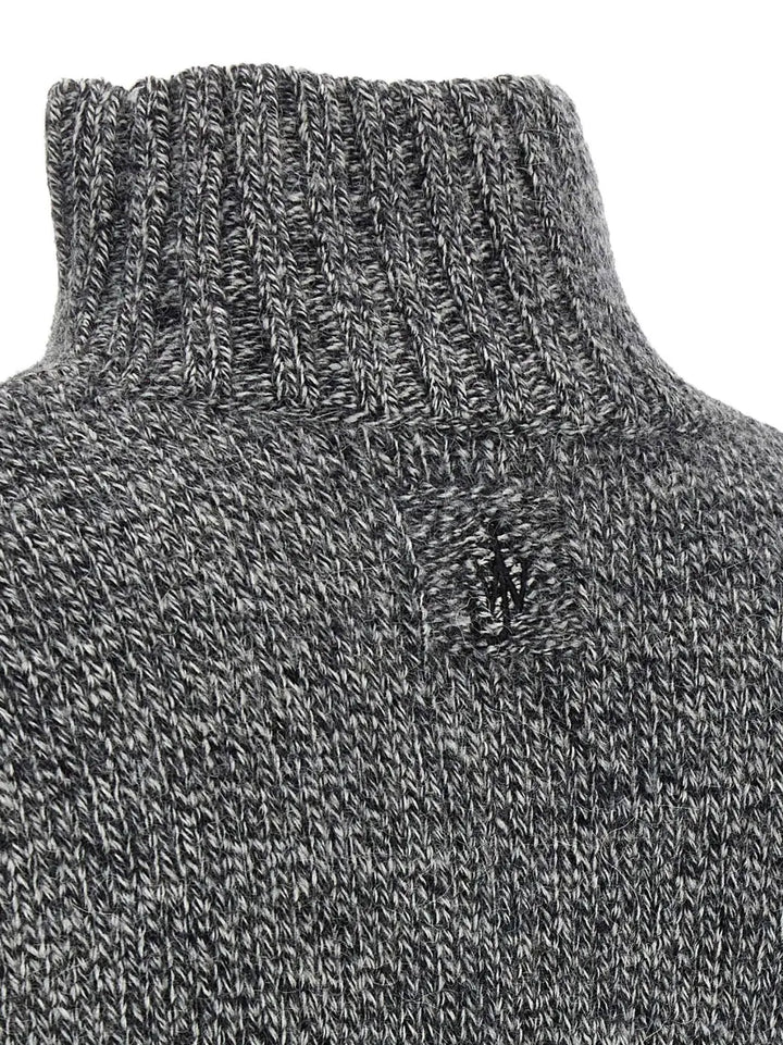 J.w.anderson Gray Wool Cardigan