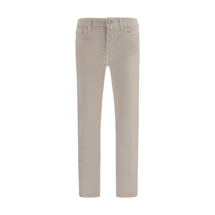 Jacob Cohen Beige Cotton Casual Pants