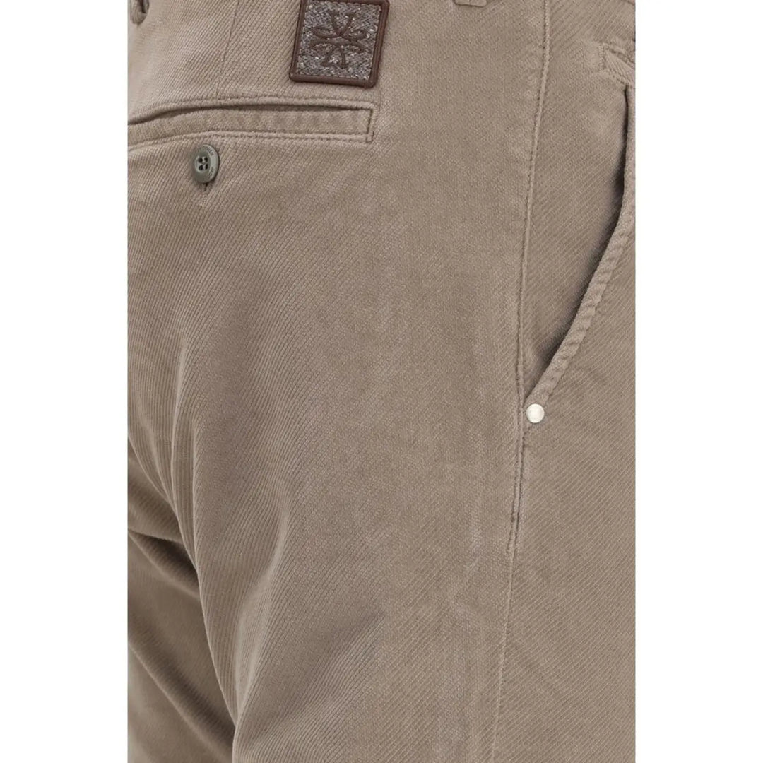 Jacob Cohen Beige Cotton Chino Pants