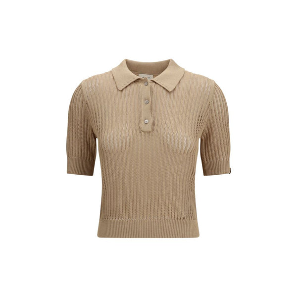 Jacob Cohen - Beige Cotton Polo Shirt