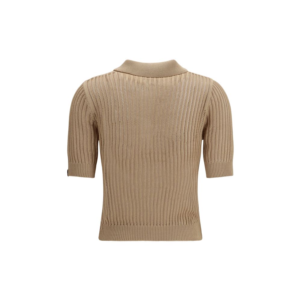 Jacob Cohen - Beige Cotton Polo Shirt