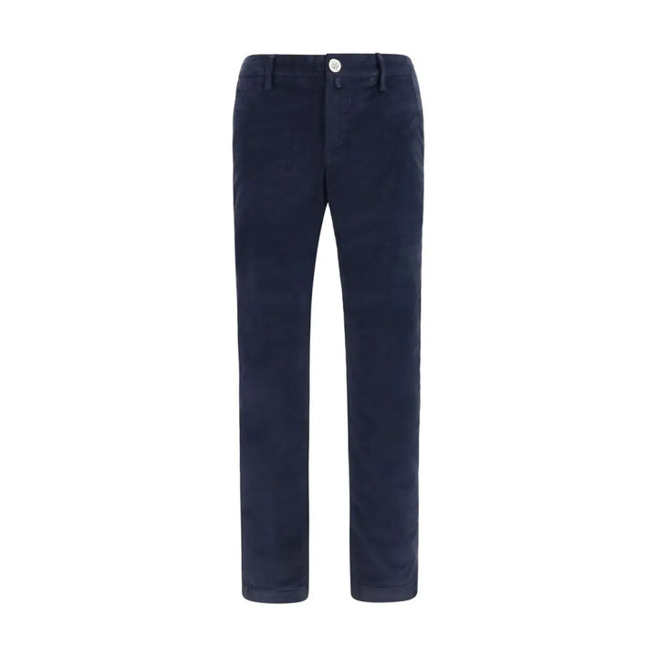 Jacob Cohen Blue Cotton Chino Pants