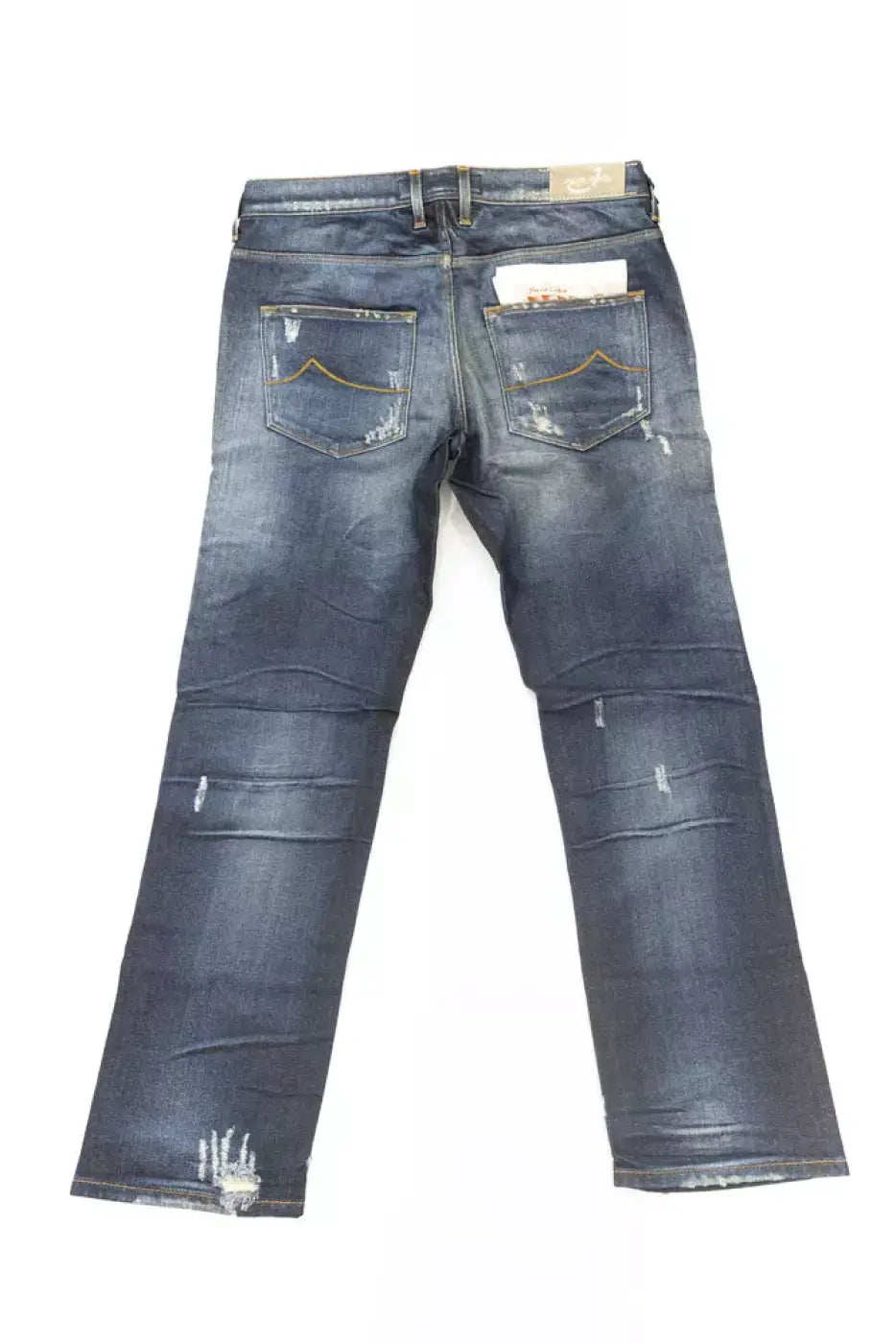 Jacob Cohen Blue Cotton Jeans &amp; Pant