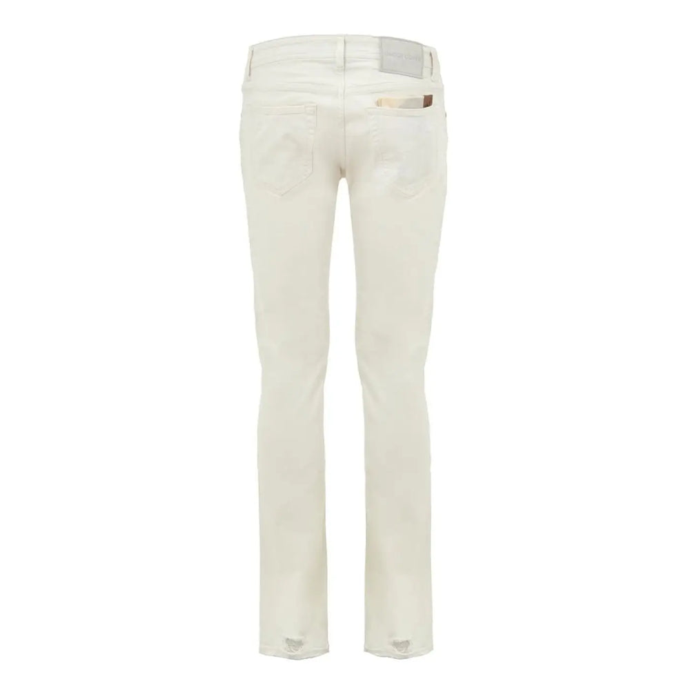 Jacob Cohen Blue Cotton Skinny Jeans